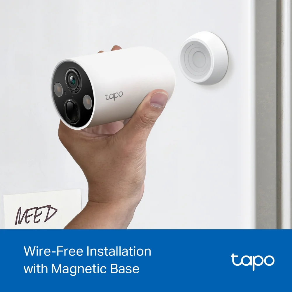 Tapo C425 Series | Battery-Powered Outdoor Security Camera, 2K QHD, Colour Night Vision - Image 6