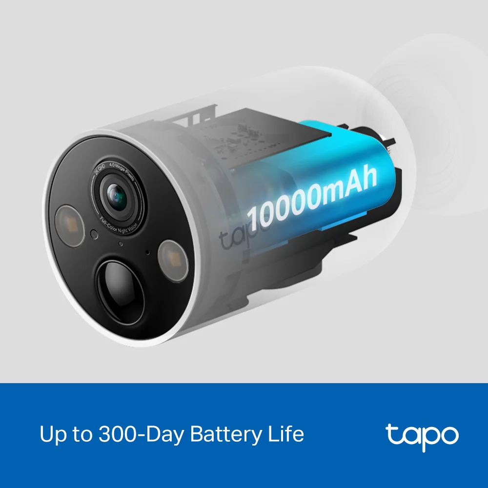Tapo C425 Series | Battery-Powered Outdoor Security Camera, 2K QHD, Colour Night Vision - Image 8