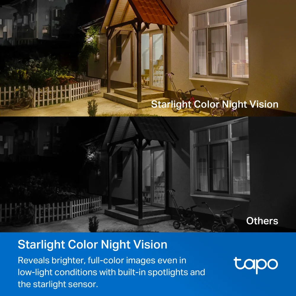 Tapo C460 Series | Solar/Battery Outdoor Camera, 4K 8MP, Free AI Detection, Starlight Colour Night Vision - Image 12