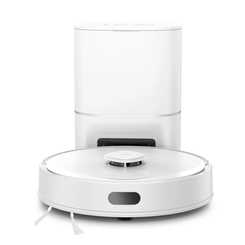 Tapo RV30 Max Plus White | Robot Vacuum & Mop with Auto-Empty Dock, 5300Pa Suction, LiDAR Navigation - Image 3