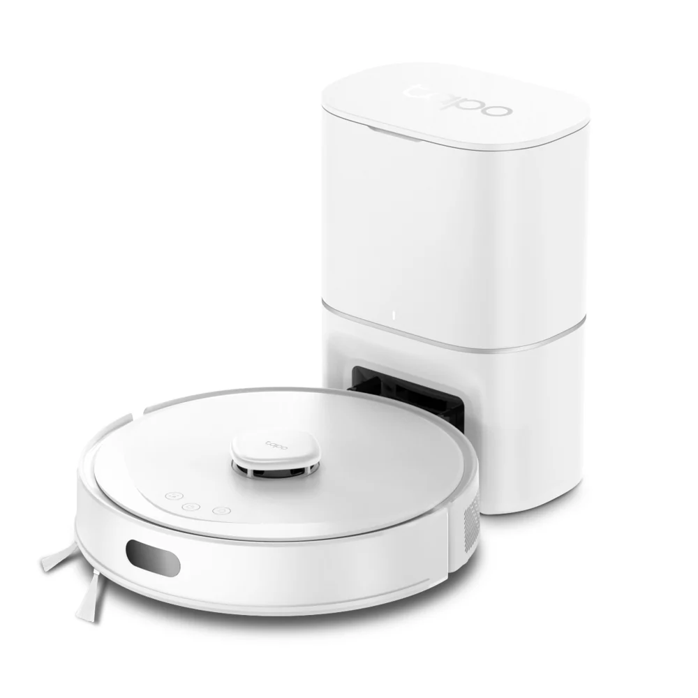 Tapo RV30 Max Plus White | Robot Vacuum & Mop with Auto-Empty Dock, 5300Pa Suction, LiDAR Navigation - Image 4