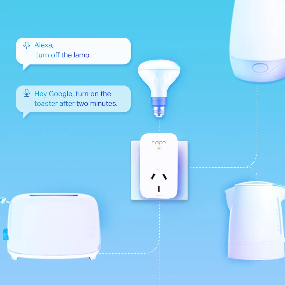 Tapo P110 | Mini Smart Wi-Fi Plug, Energy Monitoring, App & Voice Control - Image 6