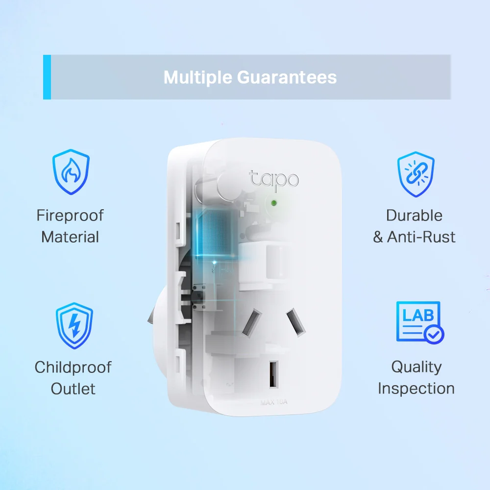 Tapo P110 | Mini Smart Wi-Fi Plug, Energy Monitoring, App & Voice Control - Image 7