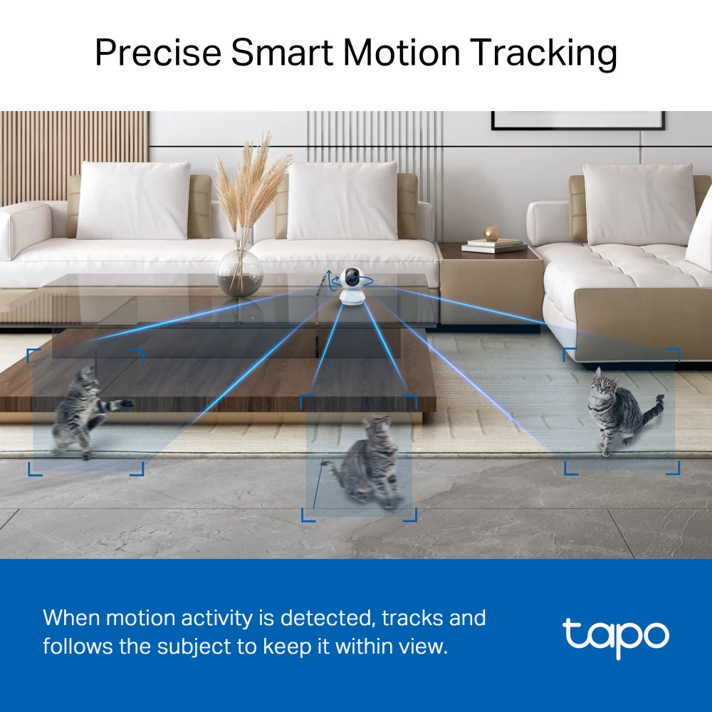 Tapo C230 | Pan/Tilt AI Security Camera, 3K, Smart AI Detection - Image 9
