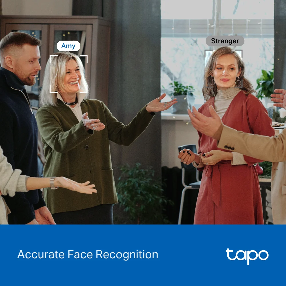 Tapo C260 | Pan/Tilt AI Home Security Wi-Fi Camera, 4K 8MP, Facial Recognition - Image 7