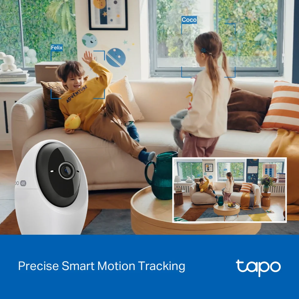 Tapo C260 | Pan/Tilt AI Home Security Wi-Fi Camera, 4K 8MP, Facial Recognition - Image 9