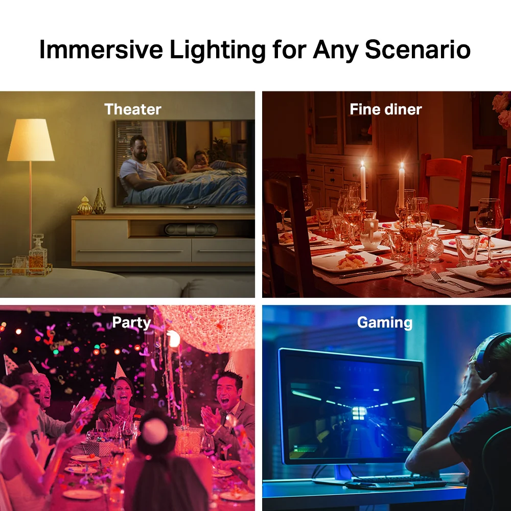 Tapo L530E | Smart Wi-Fi Light Bulb, E27 Base, Multicolour, App & Voice Control - Image 2