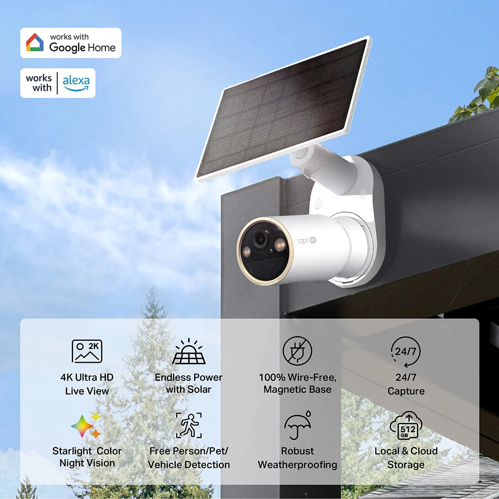 Tapo AI Outdoor Security Kit – 4K | 3 Cameras - Image 5