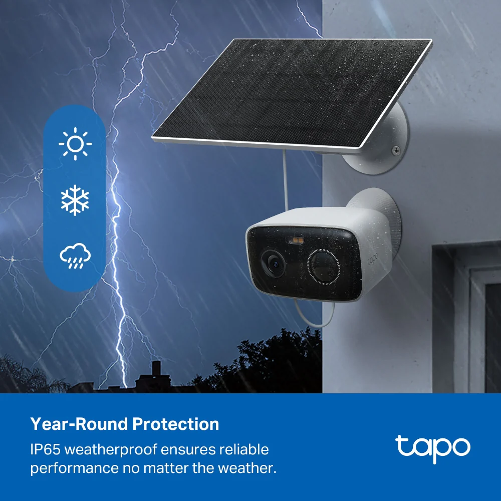 Tapo C400 KIT | Solar Security Camera Kit, 1080P, Night Vision - Image 7