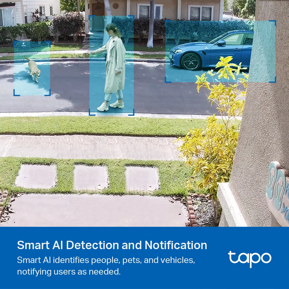 Tapo C420S4 | Wire-Free Security Camera System, 2K QHD, AI Detection - Image 6