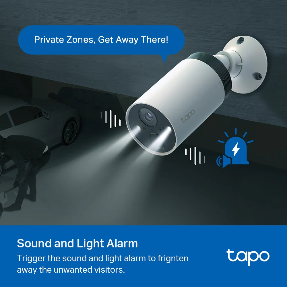 Tapo C420S4 | Wire-Free Security Camera System, 2K QHD, AI Detection - Image 8