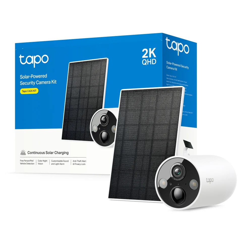 Tapo C425 KIT | Solar-Powered Security Camera Kit, 2K QHD, Colour Night Vision, Free AI Detection - Image 16