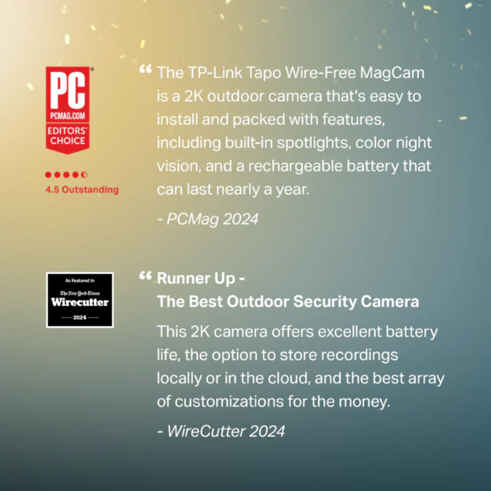 Tapo C425 Series | Battery-Powered Outdoor Security Camera, 2K QHD, Colour Night Vision - Image 3