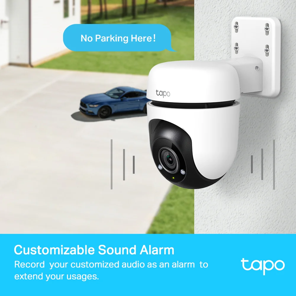 Tapo C500 | Outdoor Pan/Tilt Security Wi-Fi Camera, 1080P, Night Vision, 24/7, Two-Way Audio - Image 6
