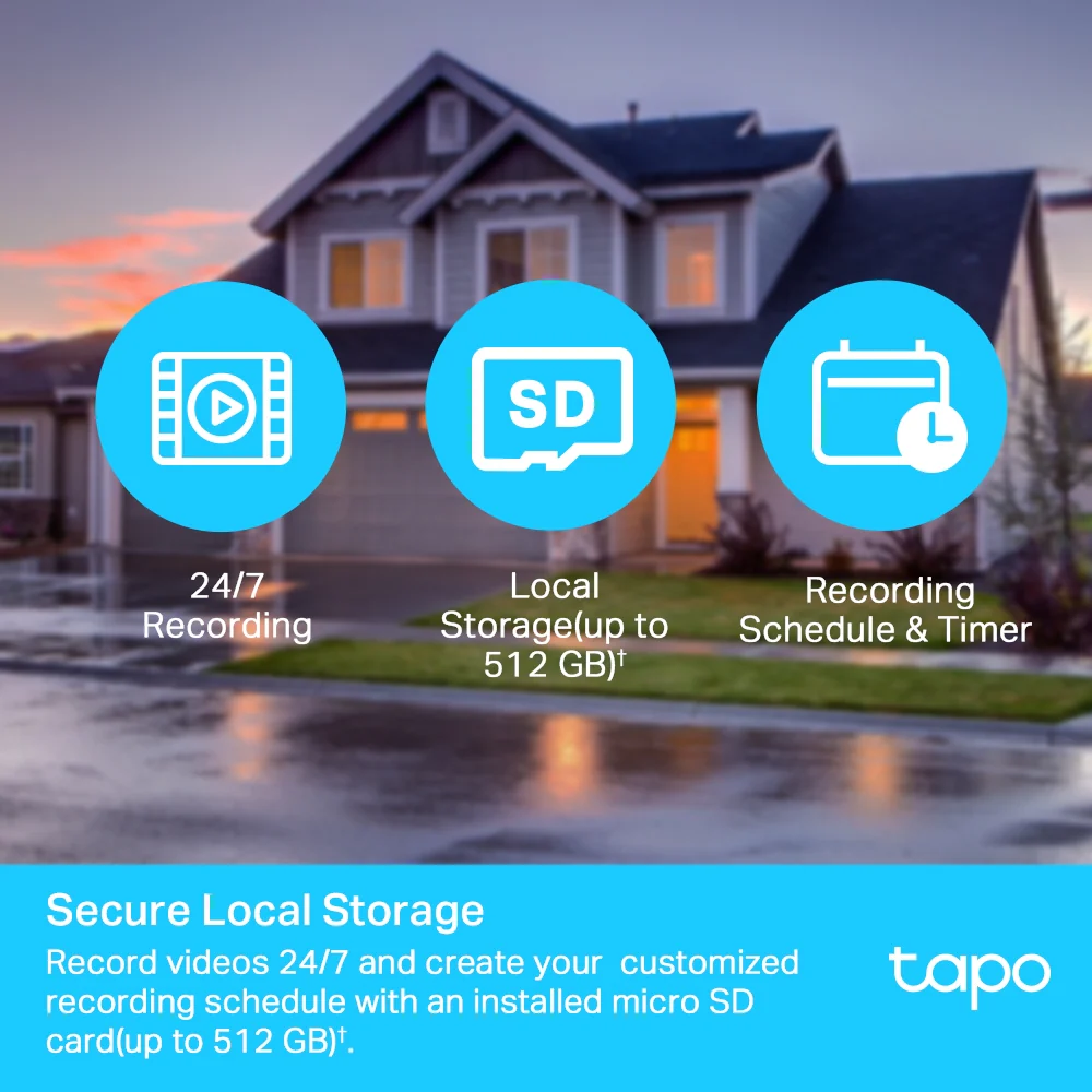 Tapo C500 | Outdoor Pan/Tilt Security Wi-Fi Camera, 1080P, Night Vision, 24/7, Two-Way Audio - Image 8
