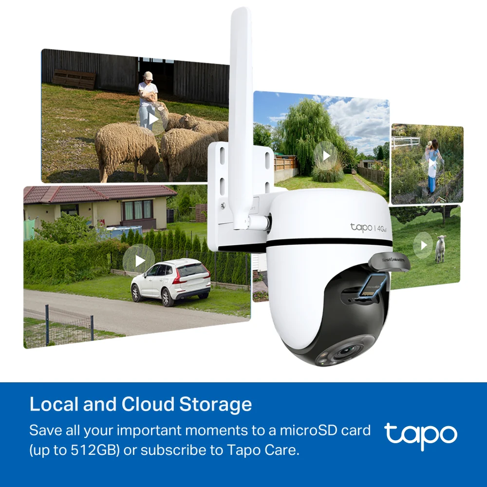 Tapo C501GW | Outdoor Pan/Tilt 4G LTE Camera, 1080P, Free AI Detection, IP66, Colour Night Vision - Image 12