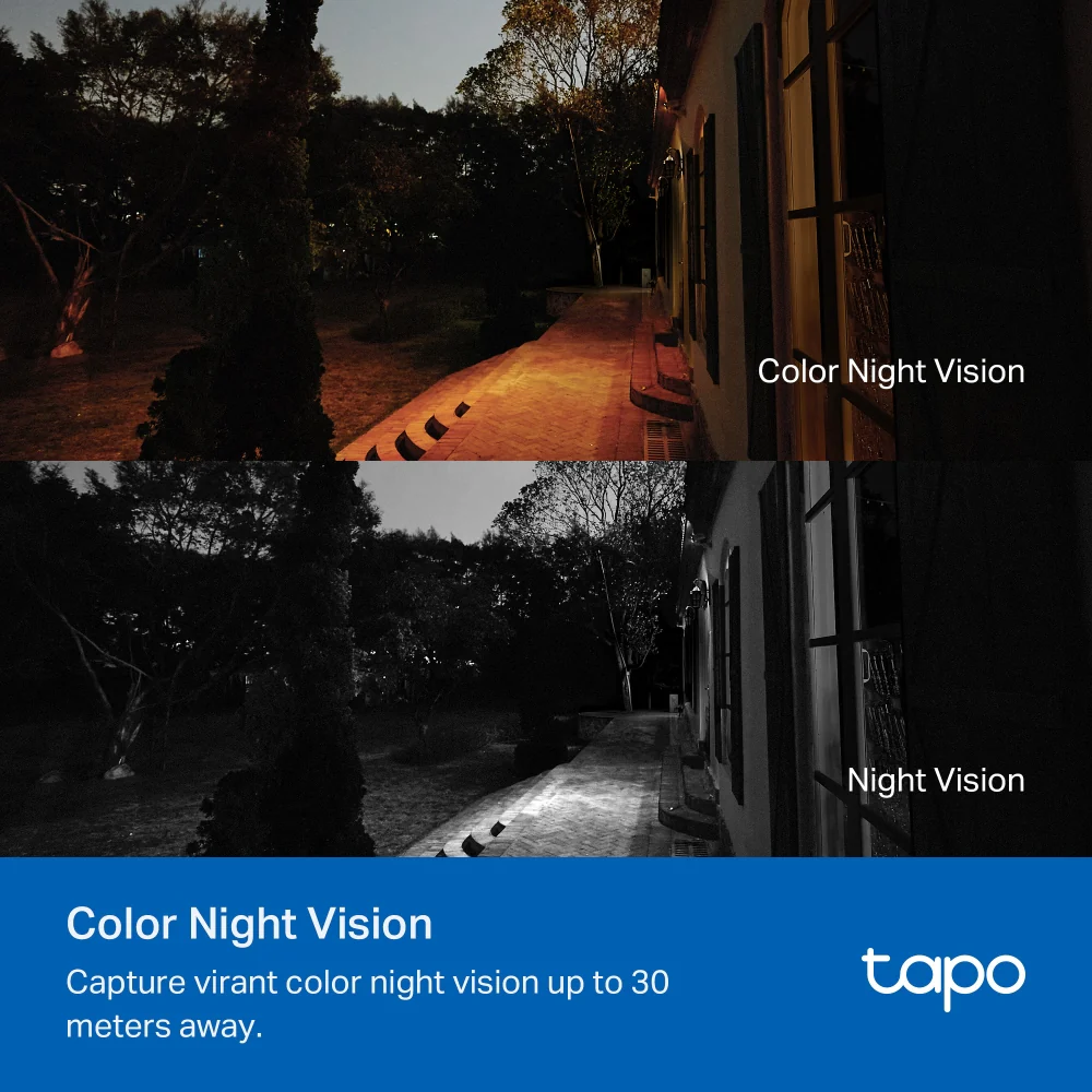 Tapo C510W | Outdoor Pan/Tilt Security Wi-Fi Camera, 2K, Colour Night Vision, Local / Cloud Storage - Image 9