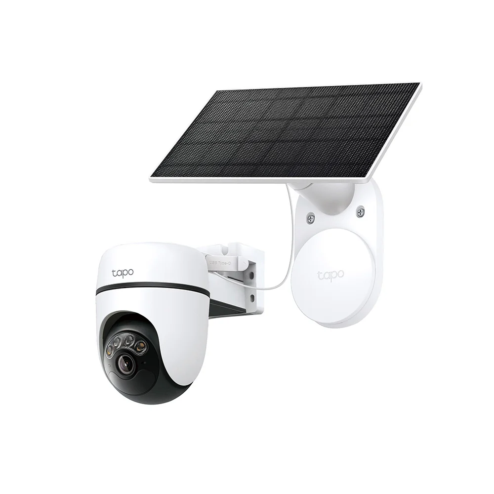 TC90 KIT(4-pack) | Solar-Powered Pan/Tilt Security Camera Kit - Image 2