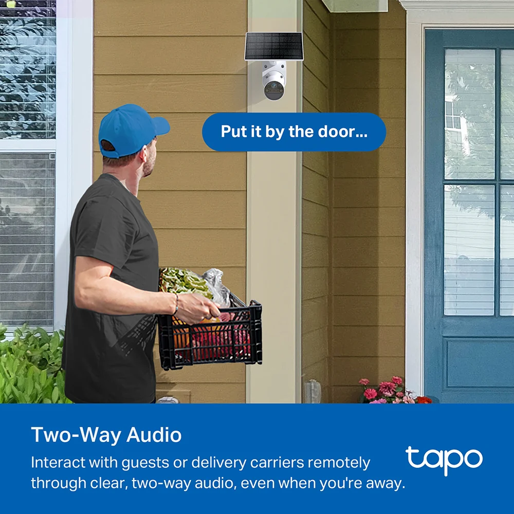 Tapo Complete Entryway Security Kit (1 Doorbell + 2 Sensors + 3 Cameras) - Image 12
