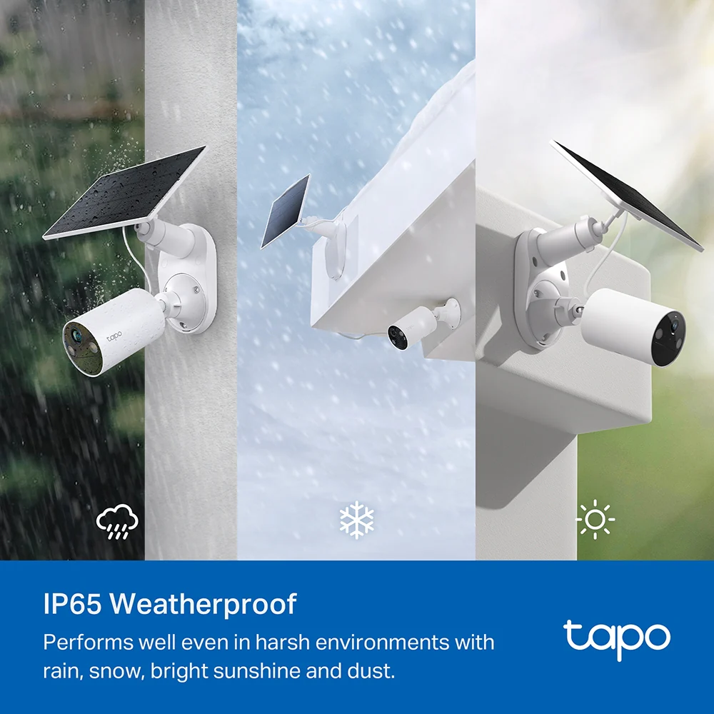 Tapo Complete Entryway Security Kit (1 Doorbell + 2 Sensors + 3 Cameras) - Image 13