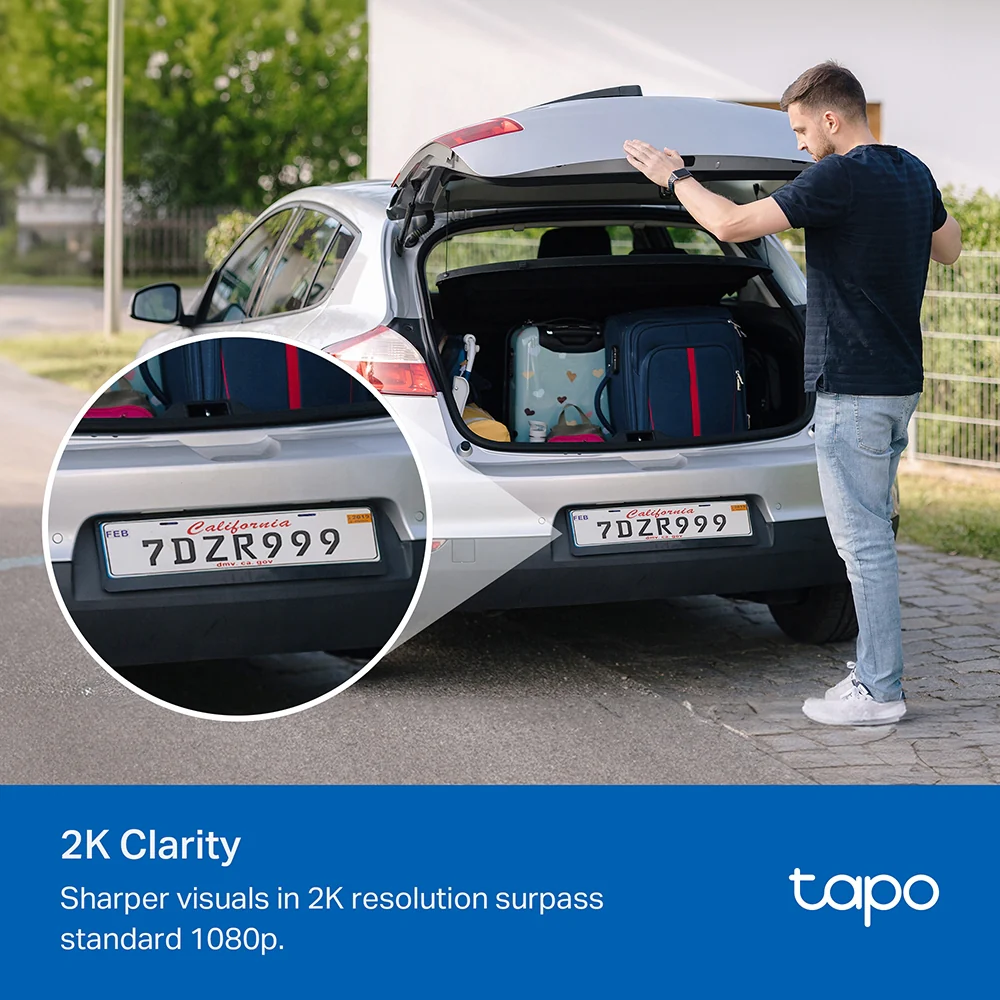 Tapo Complete Entryway Security Kit (1 Doorbell + 2 Sensors + 3 Cameras) - Image 8