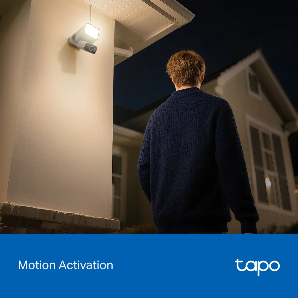 Tapo C615F KIT | Solar Floodlight Pan/Tilt Security Camera Kit, 2K 3MP, AI Tracking - Image 11