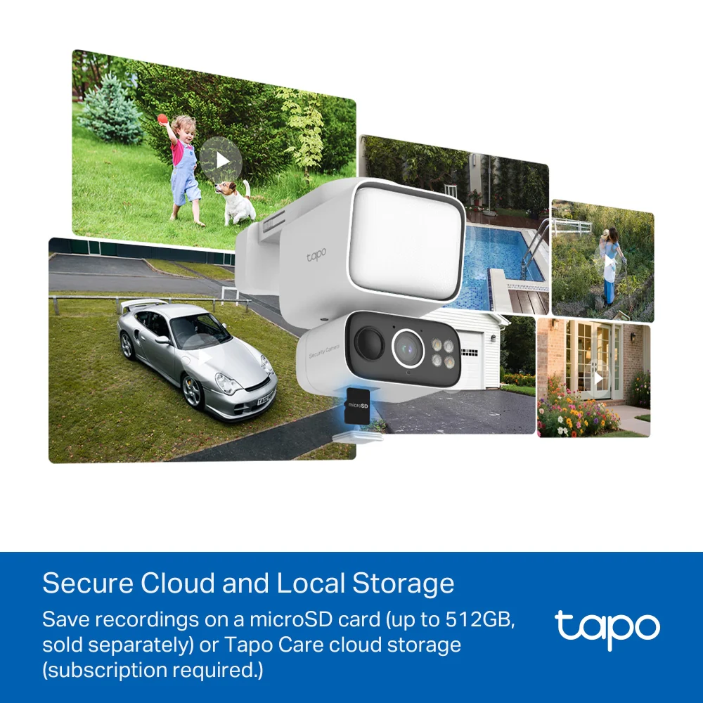 Tapo C615F KIT | Solar Floodlight Pan/Tilt Security Camera Kit, 2K 3MP, AI Tracking - Image 14