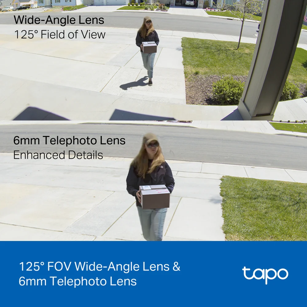 Tapo C246D | Dual-Lens Pan/Tilt Security Camera, Dual 2K 3MP, AI Detection - Image 2