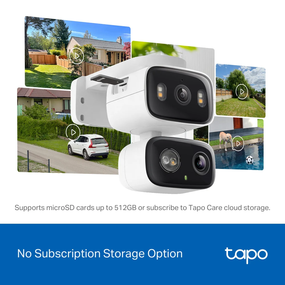 Tapo C246D | Dual-Lens Pan/Tilt Security Camera, Dual 2K 3MP, AI Detection - Image 10