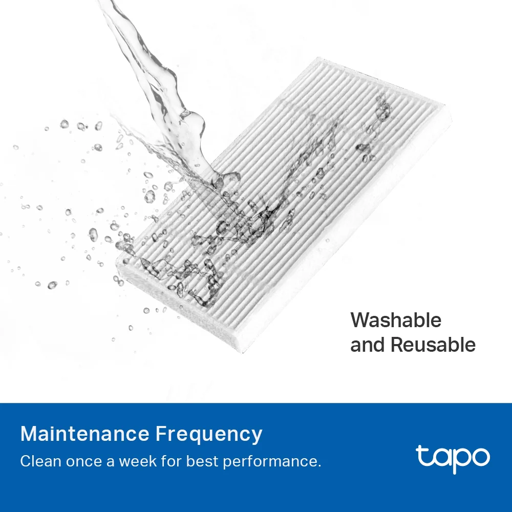 Tapo Robot Vacuum 1-Year Replacement Kit, Compatible with Tapo RV20/30 Max Plus White - Image 7