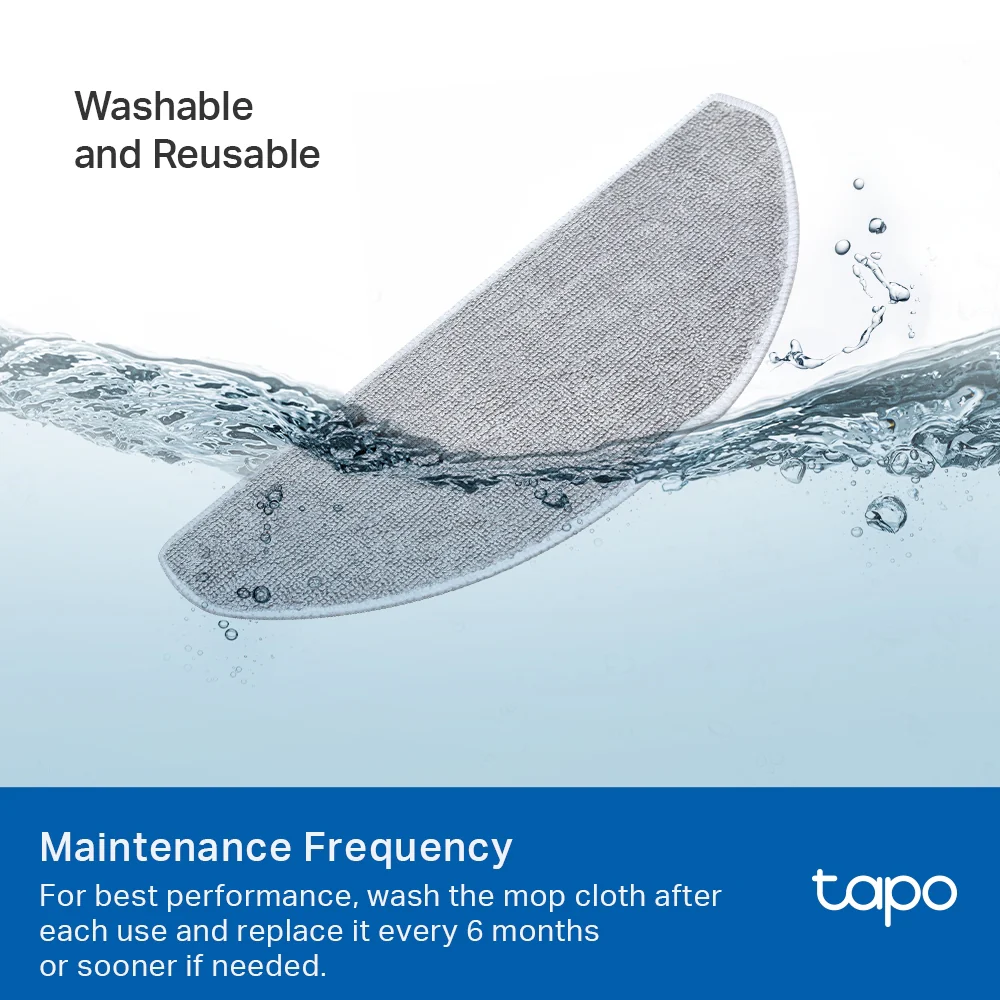 Tapo Robot Vacuum 1-Year Replacement Kit, Compatible with Tapo RV30 Max White - Image 9