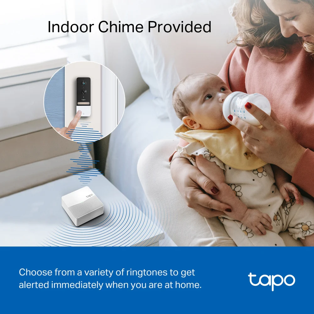 Tapo D230S1 | Smart Battery Video Doorbell, 2K 5MP, Colour Night Vision - Image 9