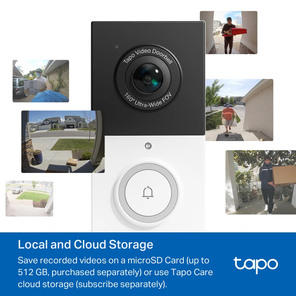 TD21 | Tapo Video Doorbell Camera, 2K Clarity, Full Colour Night Vision - Image 5