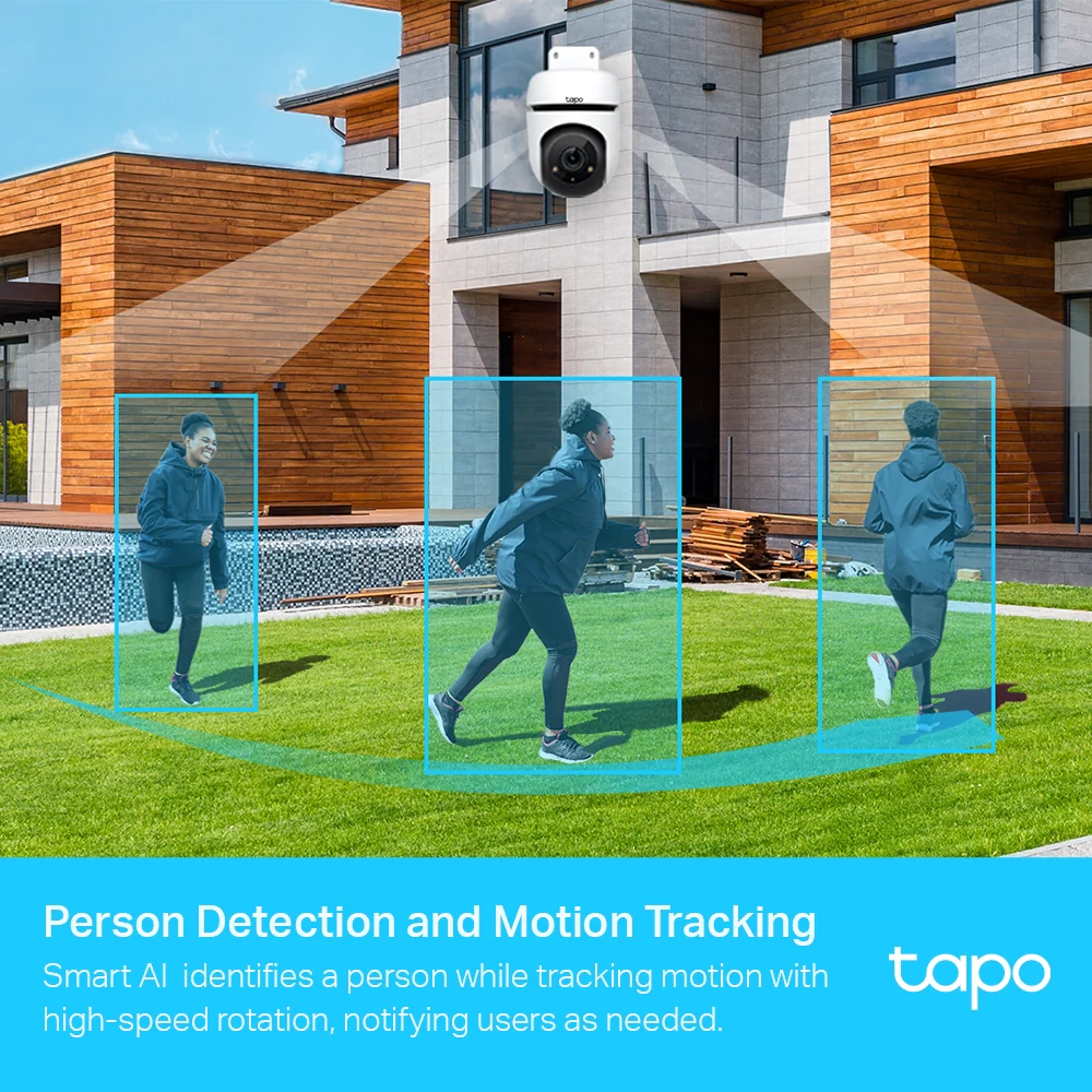 Tapo TC40 | Outdoor Pan/Tilt Security Wi-Fi Camera, 1080P Full HD, Colour Night Vision - Image 3