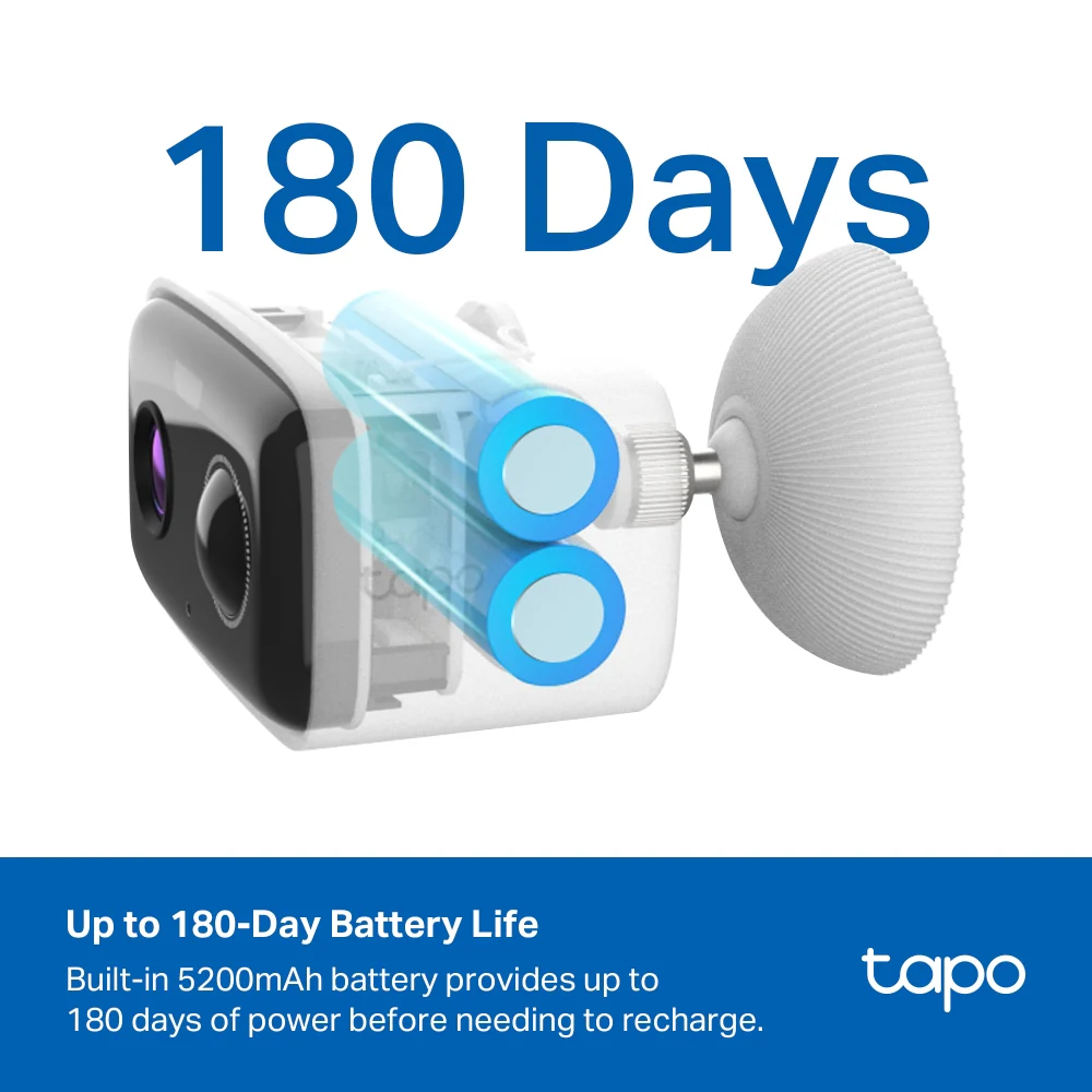 Tapo C400 | Wire-Free Outdoor Security Camera, 1080P, Night Vision - Image 5