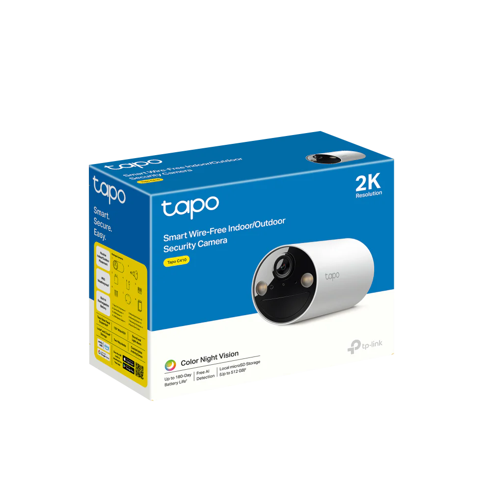 TC82 Series | Solar/Battery Outdoor Camera, 2K 3MP, Colour Night Vision, Free AI Detection - Image 5