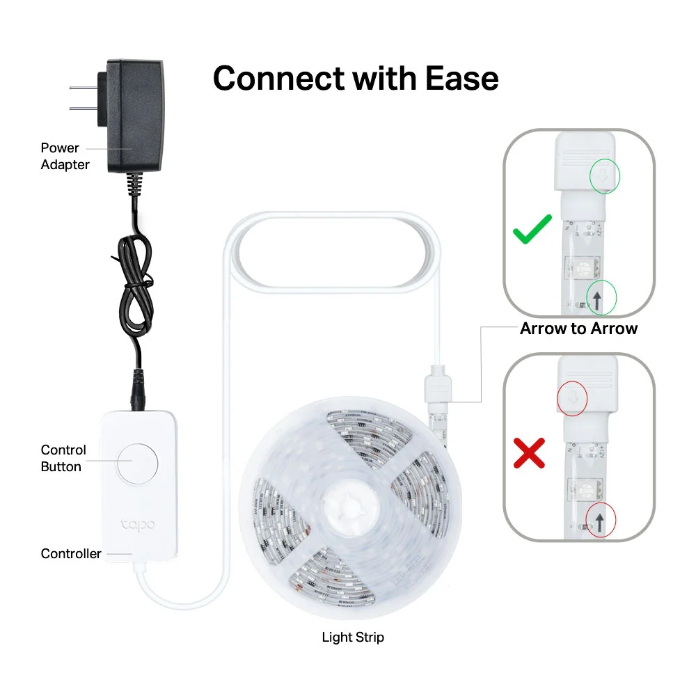 Tapo L920-5 | Smart LED Wi-Fi Multicolour Light Strip 5 Metres - Image 6
