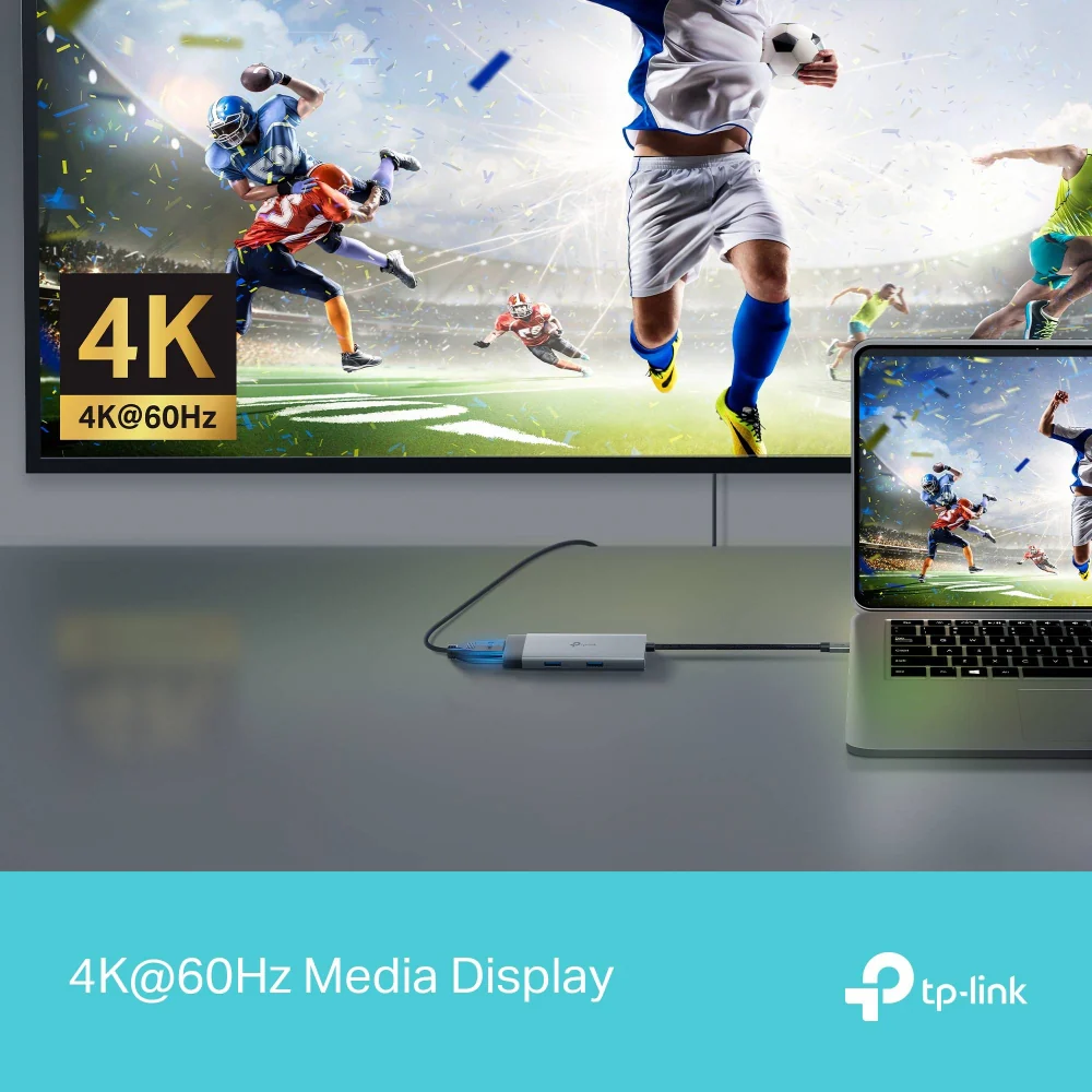 UH5020C | USB-C 5-in-1 Hub, 4K@60Hz HDMI, 100W Power Delivery - Image 4