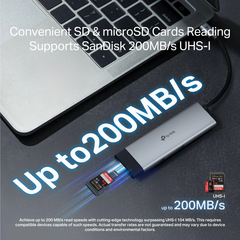 UH7020C | USB-C 7-in-1 Hub, 4K@60Hz HDMI, 100W Power Delivery - Image 6